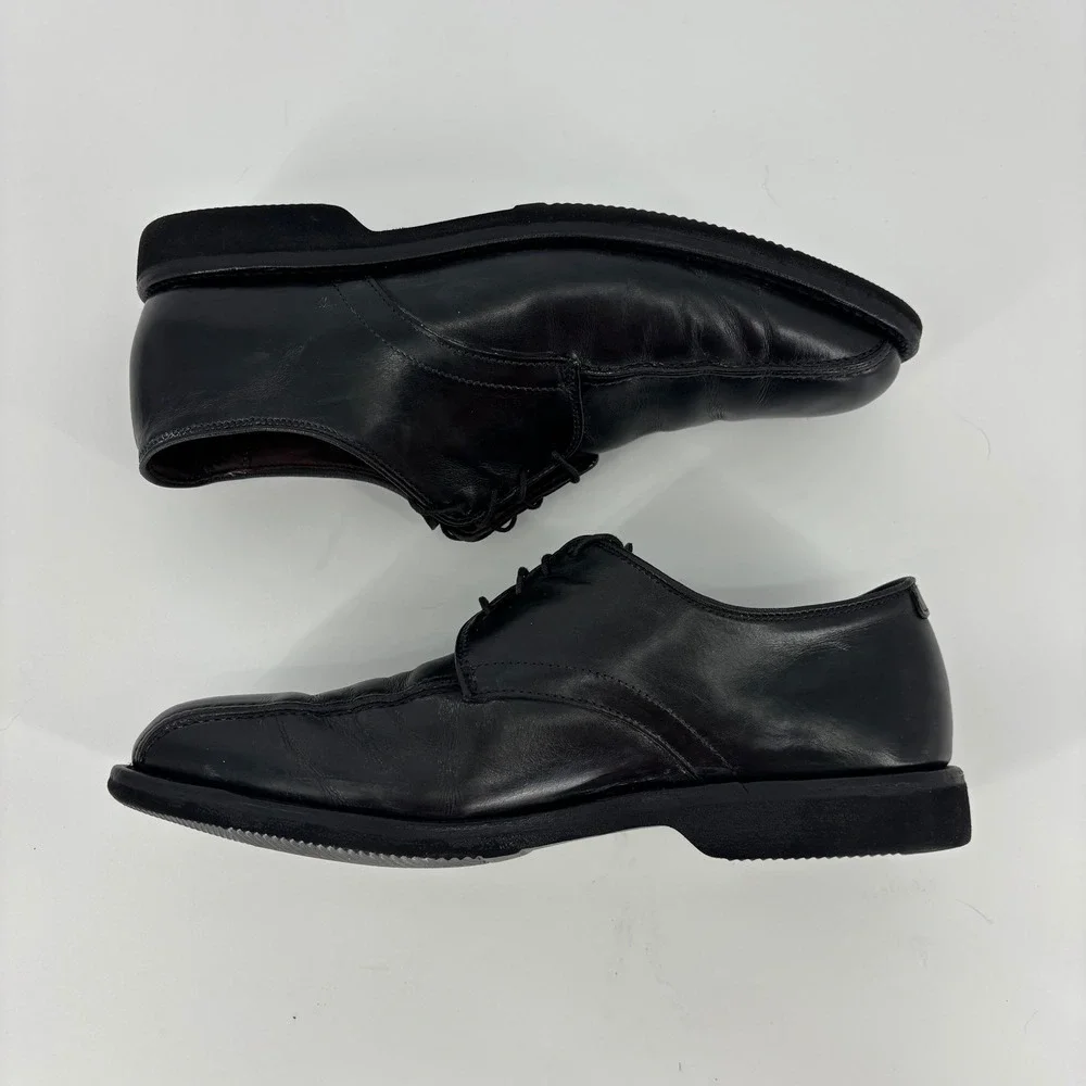 Allen Edmonds Road Warriors Leather Dress Shoe Black Men Size 9.5 Lace Up Office